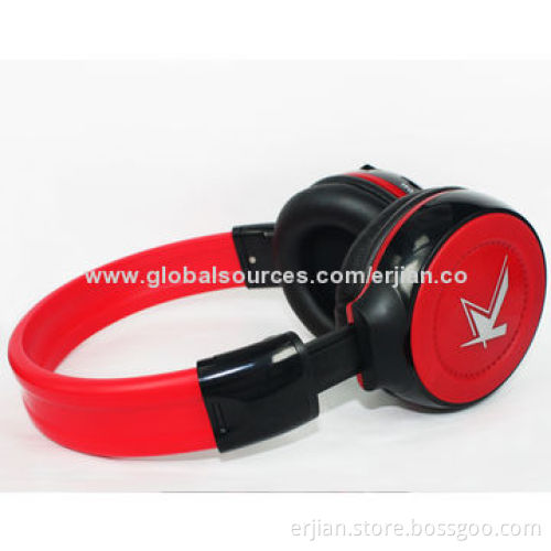 Wireless Earphone, Foldable Adjustable Style, 3.7V Operating Voltagen, Stereo Bluetooth optional